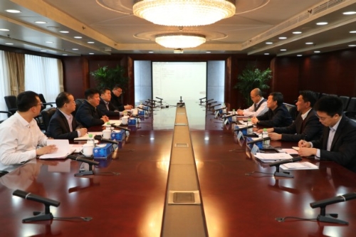 都基安会见新疆生产建设兵团十二师党委常委,副师长罗贵宝一行